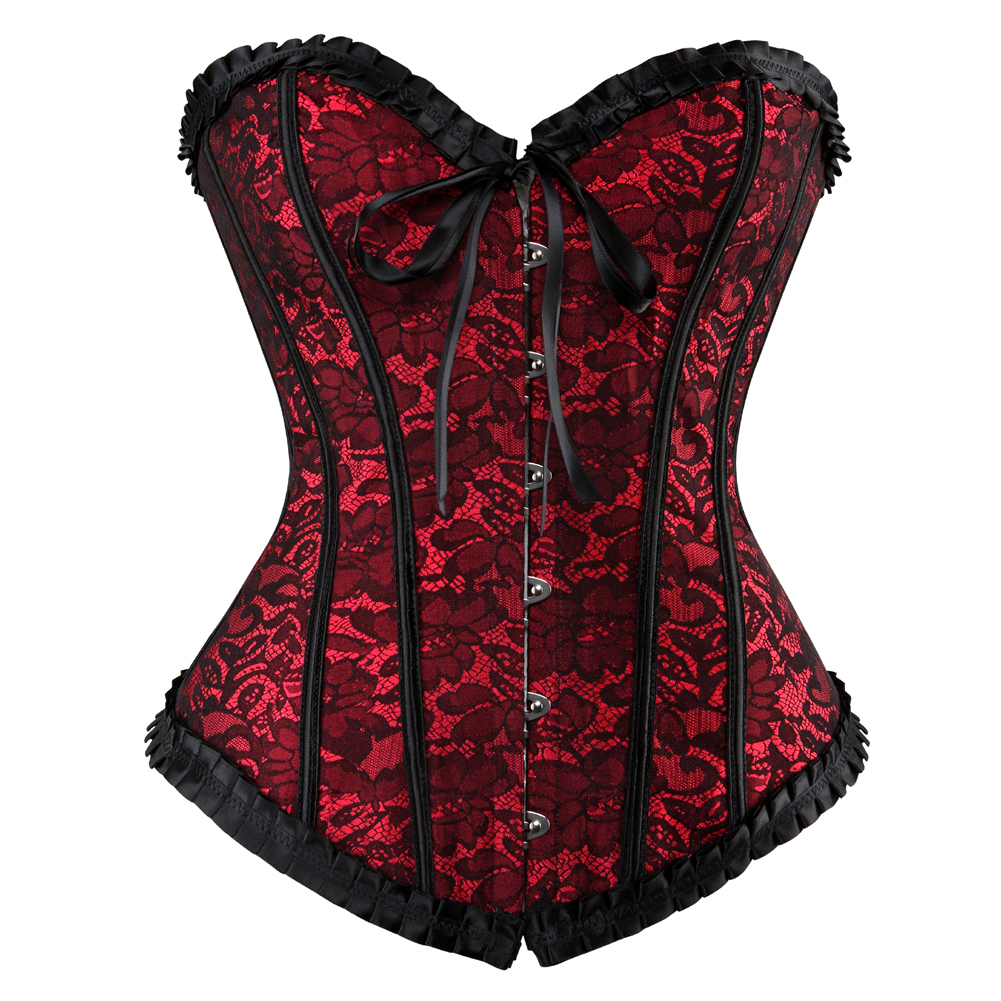 Corsets Tops for Women Bustier Steampunk Plus Size Renaissance Festival Rave Corselet Pattern Bodyshaper Clubwear Party Night